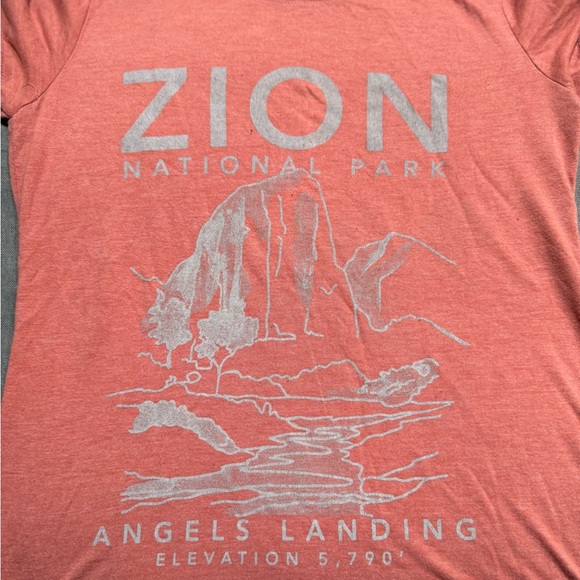 Zion National Park Angels Landing Shirt - Picture 3 of 3